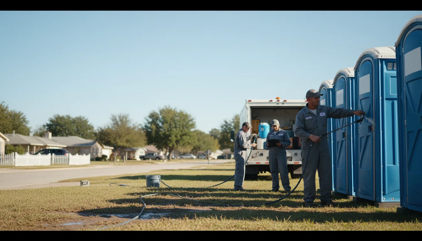 Long-Term Portable Toilet Rental in Janesville, IA near me